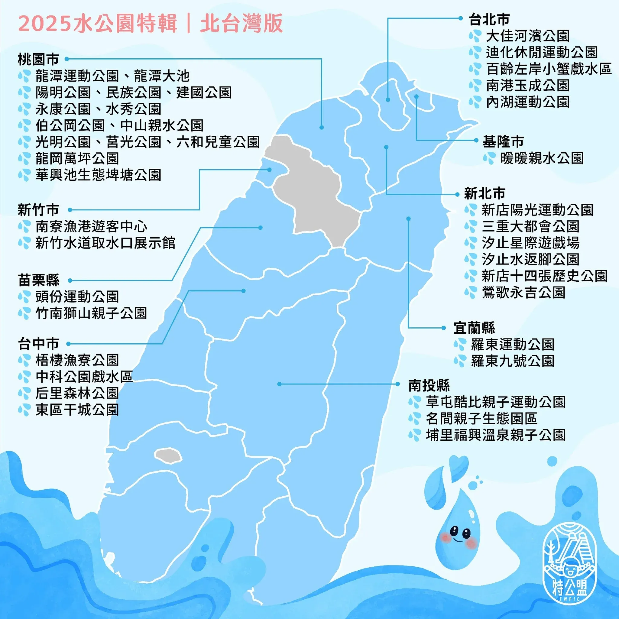 戲水公園大集合—中北部篇 1