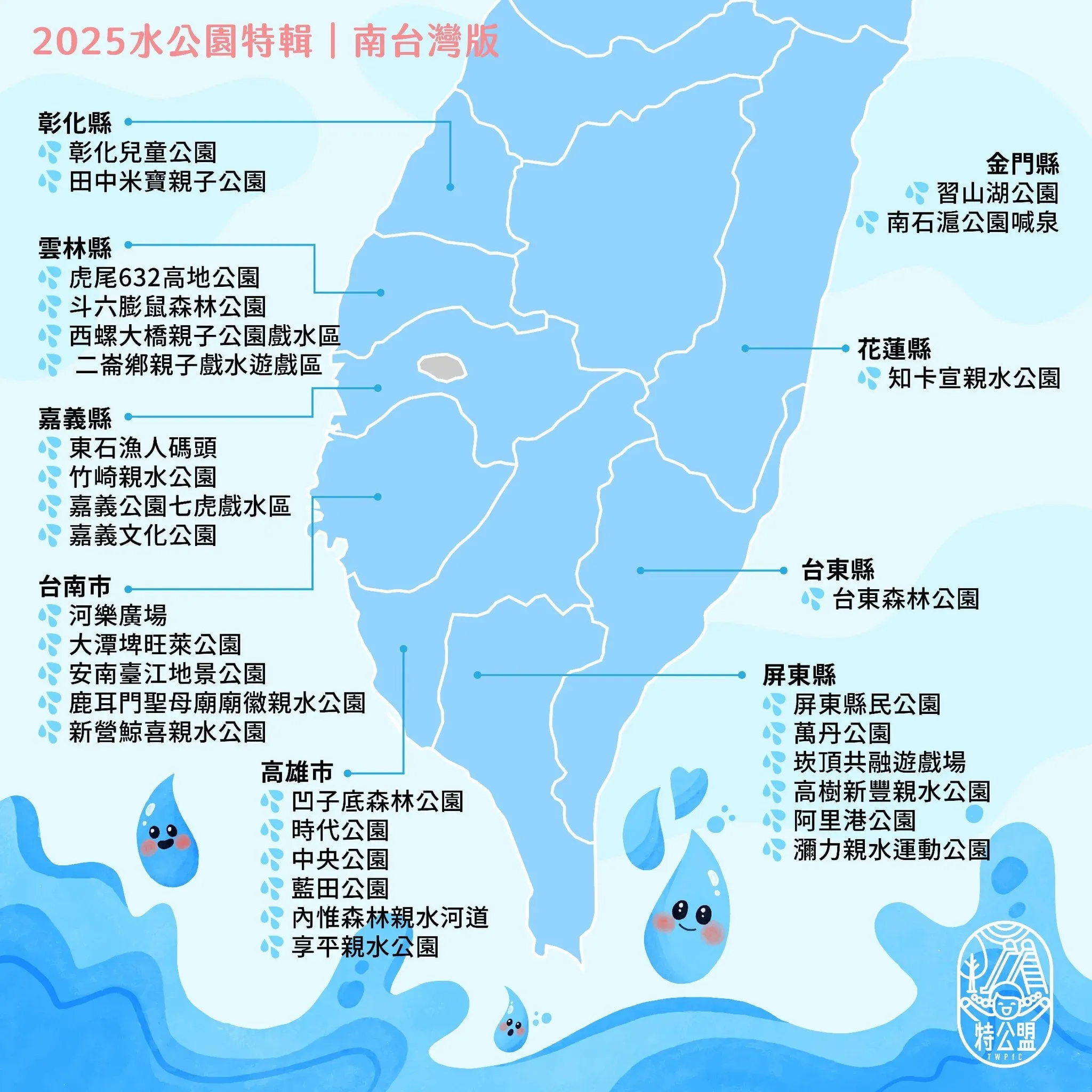 戲水公園大集合—中南部東部離島篇 1